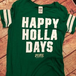 RESERVED holiday tee- small flaw